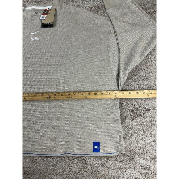 NIKE WOMEN'S UCLA YOGA COLLEGE SWEATSHIRT CREAM SIZE XL NEW - Picture 4 of 13